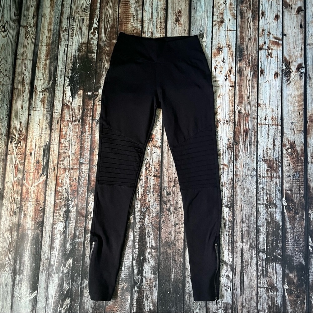 Mudd Black Moto Stretch Dress Pants